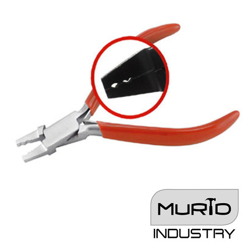Bead Crimping Pliers Red 130mm