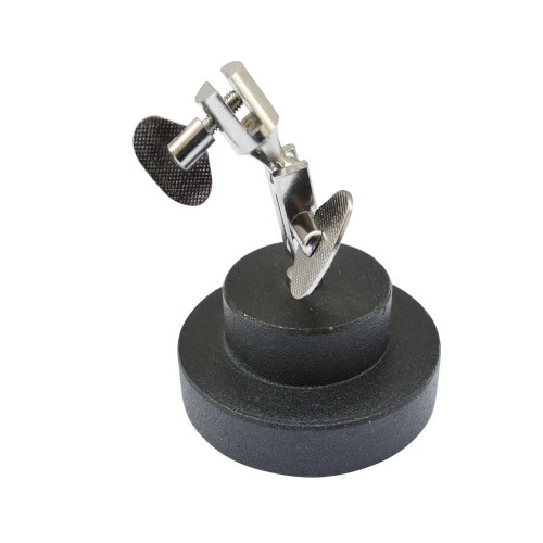 Jewelry Hobby Craft Soldering Fiber Grip Cross Locking Tweezer Set‬ with 3rd Hand Base