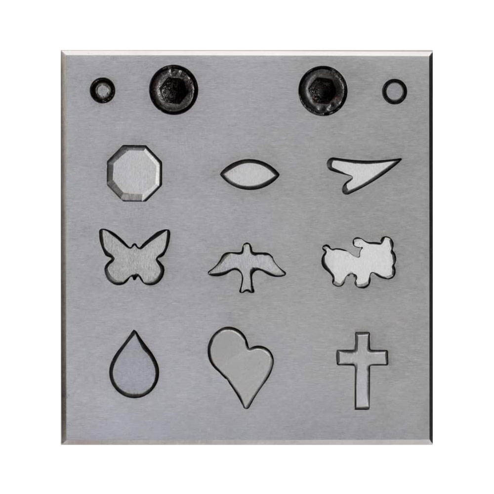 9 Shapes Disc Cutter Set Jewelry Making and Shaping Cutters