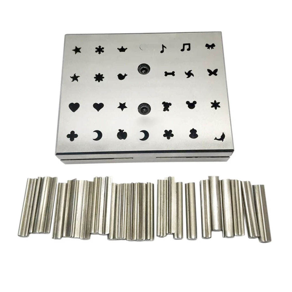 Multi Shape Disc Cutter Set of 25 Punches