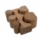 Hardwood Bending Block 5 pc Set Jewelry Wooden Forming Block 