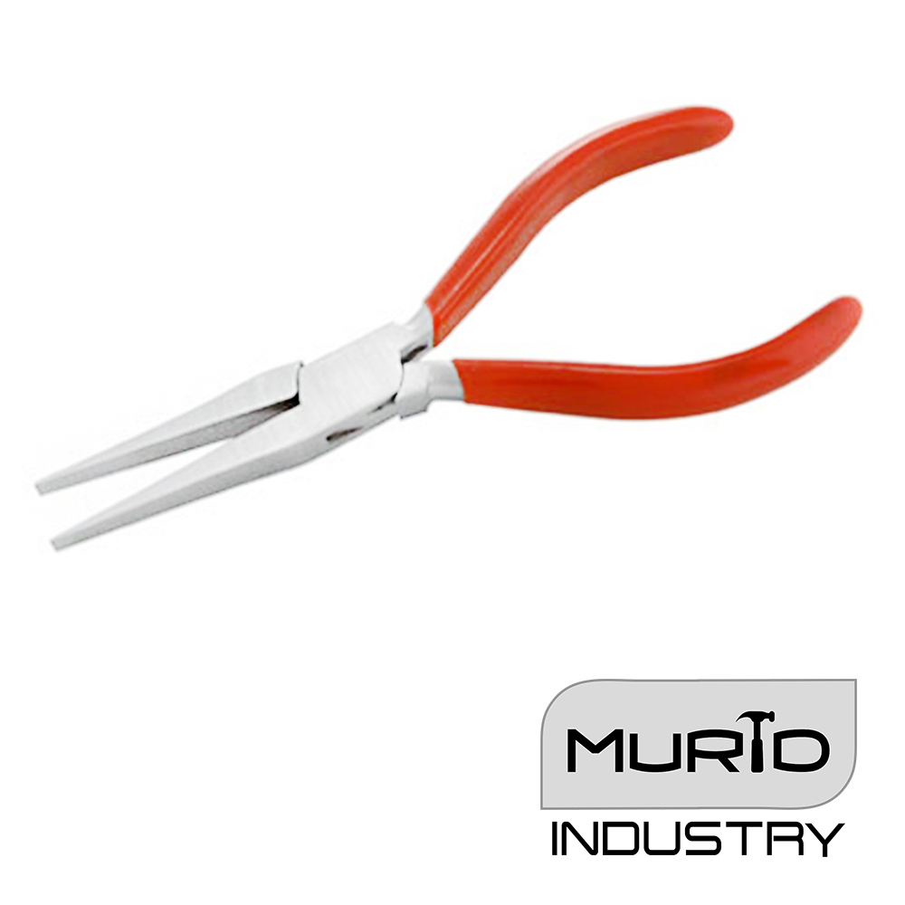Long Flat Nose Pliers 160mm 4mm Jaw