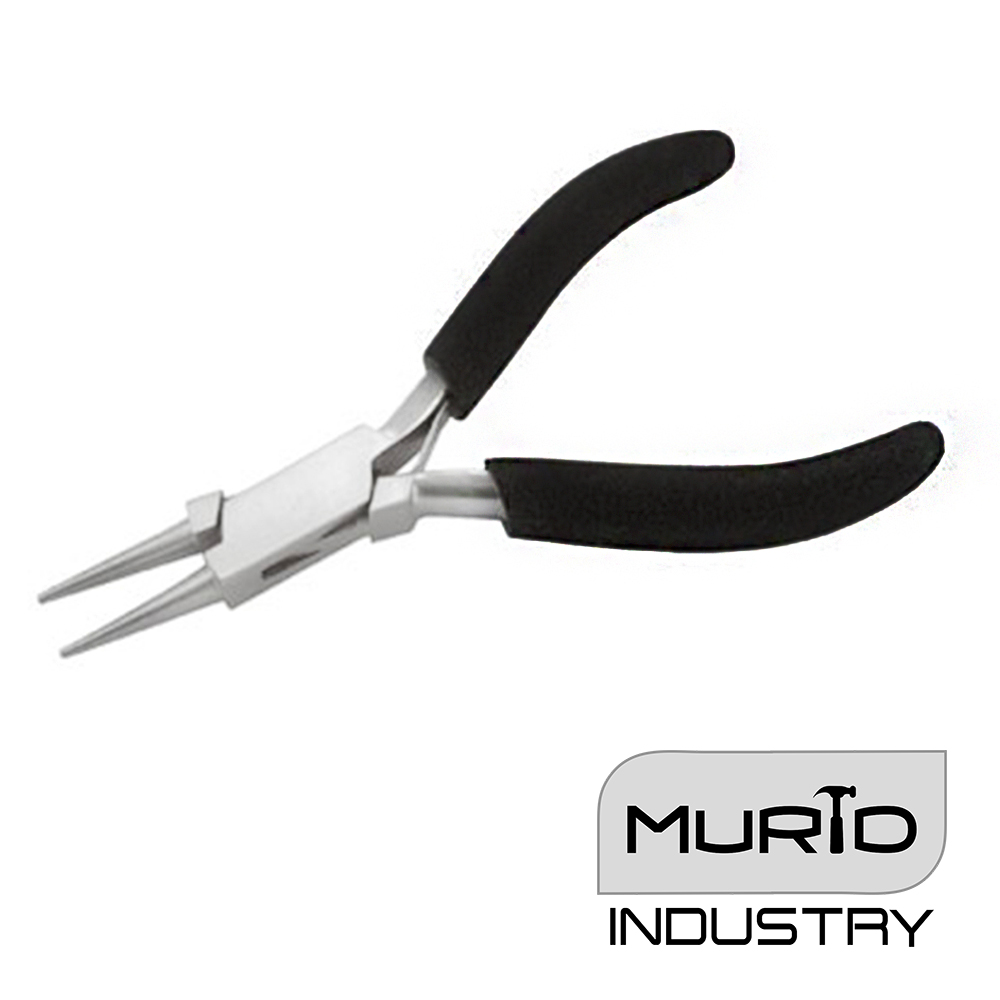 Round Nose Pliers 130mm Foam Handle