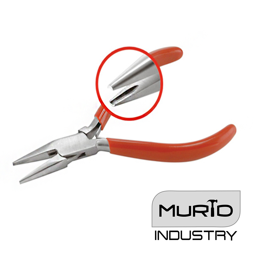 Special Chain Nose Pliers with Groove 130mm